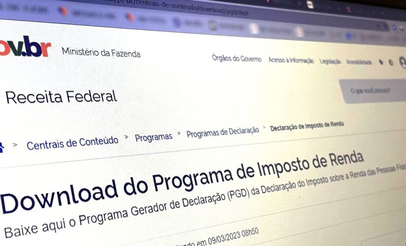 A Receita Federal liberou o download do programa para a declaração do imposto de renda pessoa física 2023. 