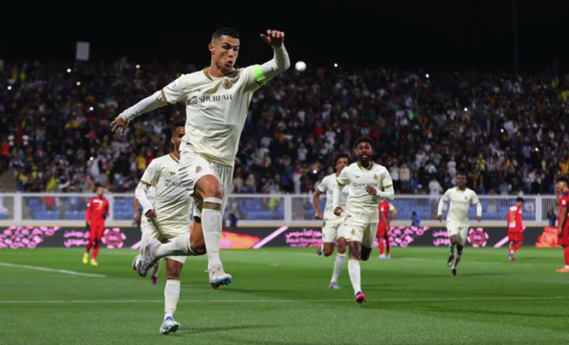 Cristiano Ronaldo em jogo pelo Al Nassr