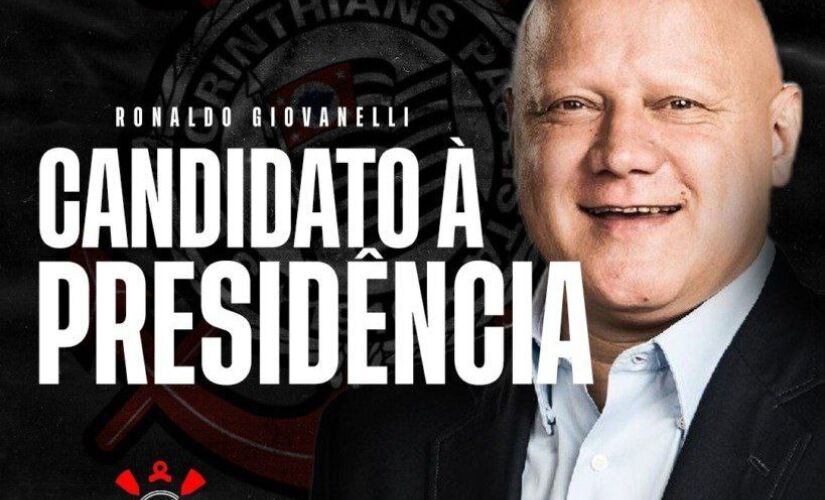 Um dos maiores ídolos da história do Corinthians, o ex-goleiro Ronaldo Giovanelli utilizou as redes sociais na madrugada desta quinta, 2, para lançar sua candidatura à presidência do Timão