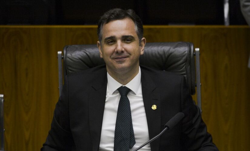 O presidente do Senado, Rodrigo Pacheco (PSD-MG)