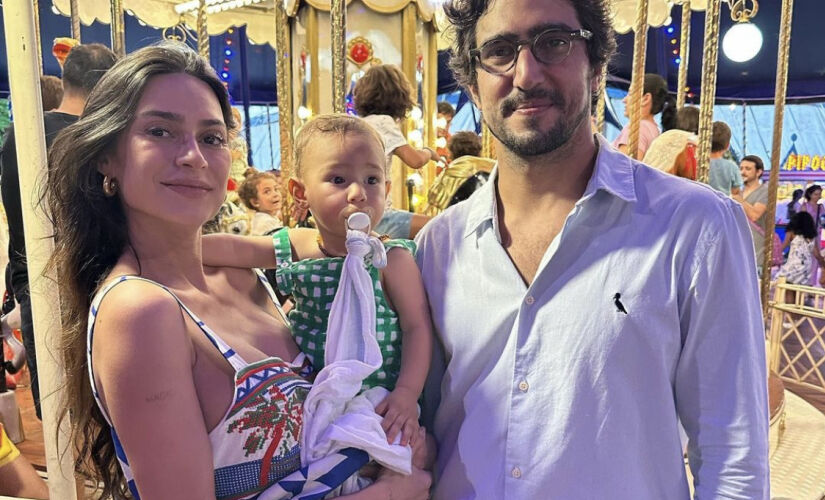 Thaila e Renato já são pais do pequeno Francisco, de 1 ano