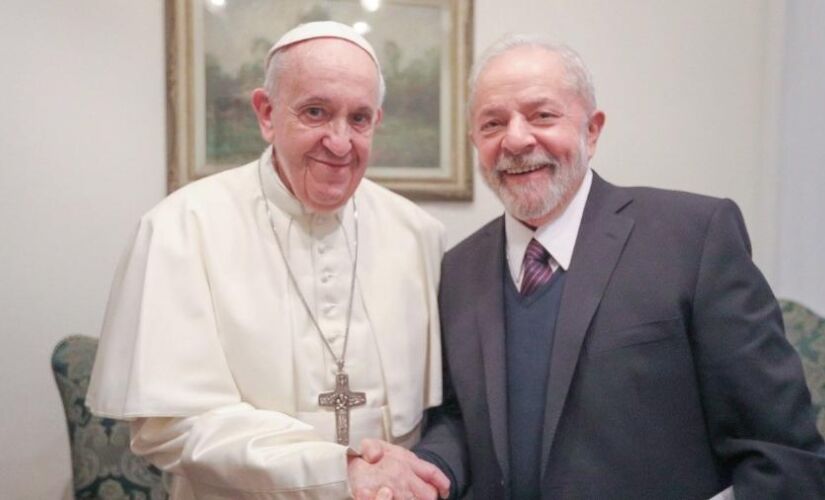 Papa Francisco recebeu Lula em dezembro de 2022