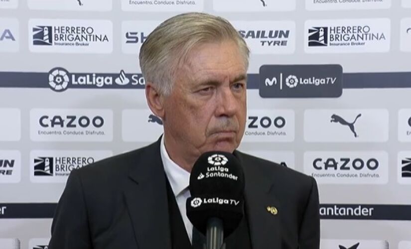 Carlos Ancelotti é treinador do Real Madrid