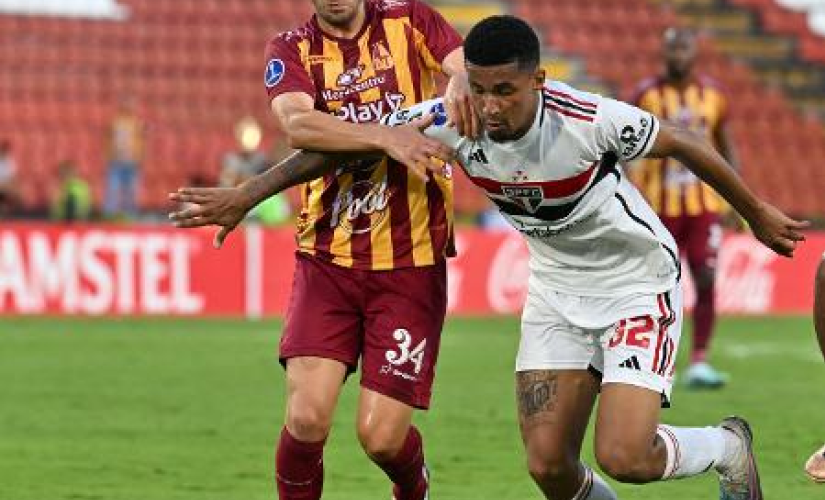 São Paulo e Tolima ficam no empate