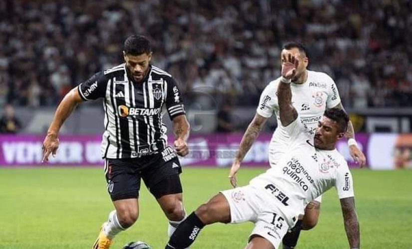 Atlético vence o Corinthians que segue em crise