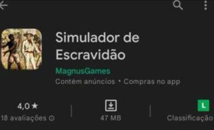 Jogo estava disponível na Google Play