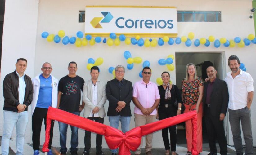 Inauguração da agência dos Correios no Distrito do Jacira, em Itapecerica da Serra