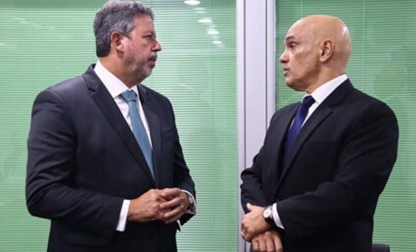 Arthur Lira e Alexandre de Moraes