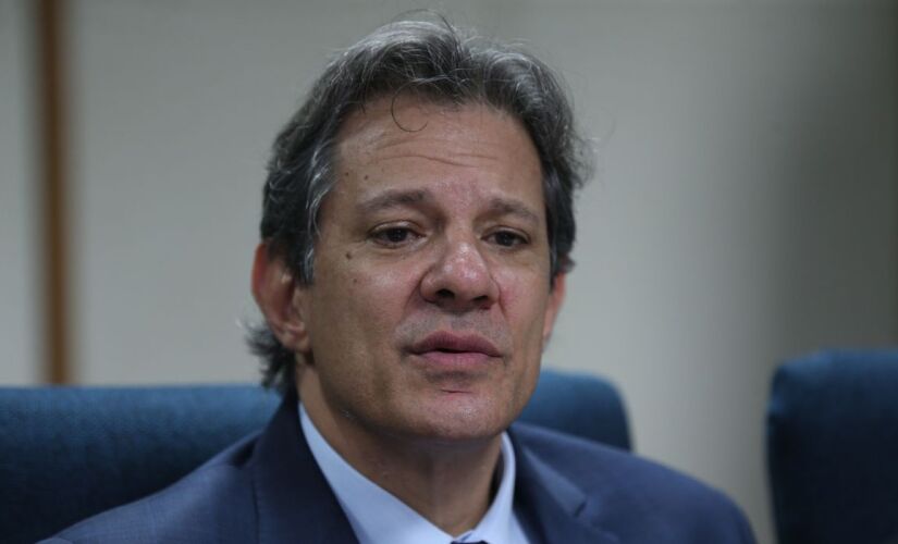 O ministro da Fazenda, Fernando Haddad