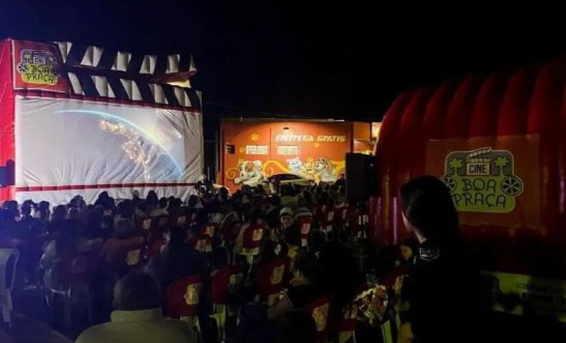 Cine Boa Praça chega a Porto Feliz