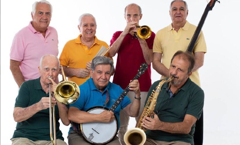 Com 58 anos de carreira, a Traditional Jazz Band já se apresentou em diversos festivais nacionais e internacionais 