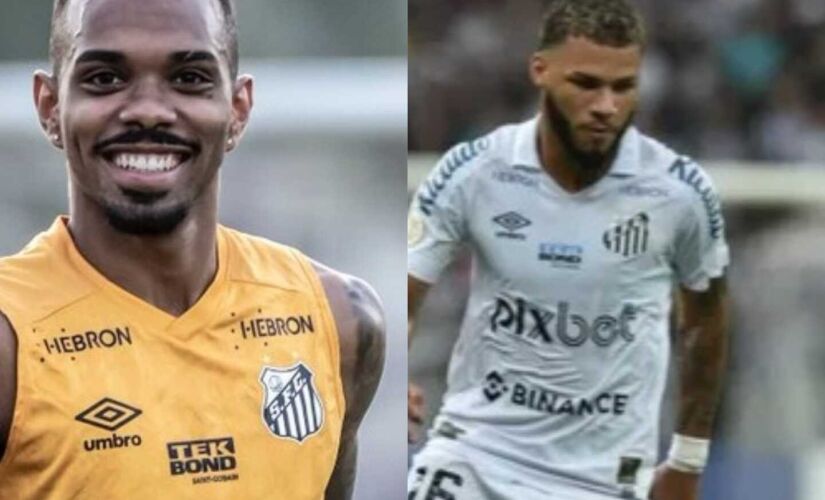 Os laterais Lucas Pires e Nathan foram multados em 50% do salário e afastados do elenco do Santos