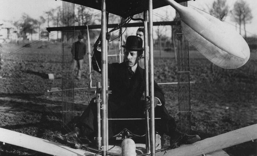 Santos Dumont em 1907 