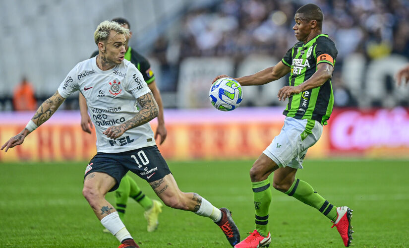 O Corinthians venceu o América-MG nos pênaltis