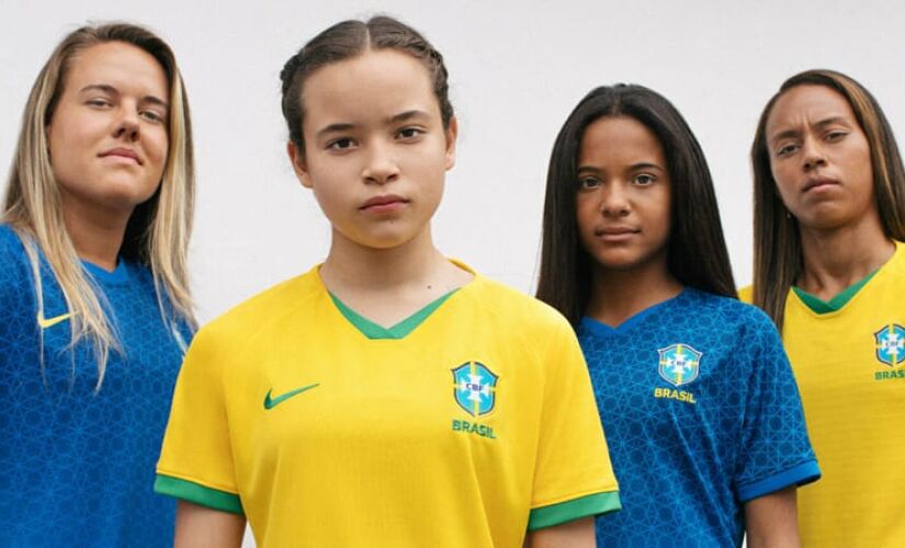 A camisa da seleção brasileira feminina não terá referências às cinco estrelas utilizadas pela equipe masculina durante a Copa do Mundo Feminina.