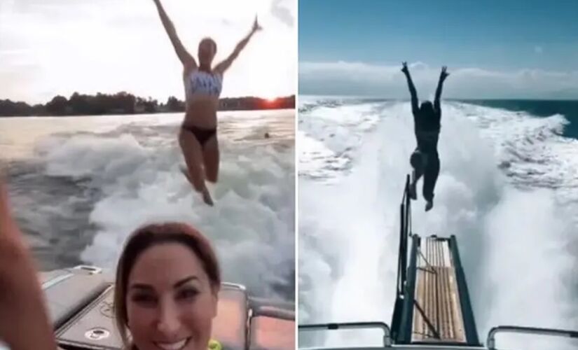 Série de vídeos é chamado de "boat jumping"