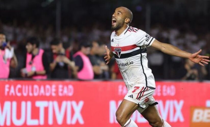 Lucas Moura foi protagonista de um São Paulo avassalador