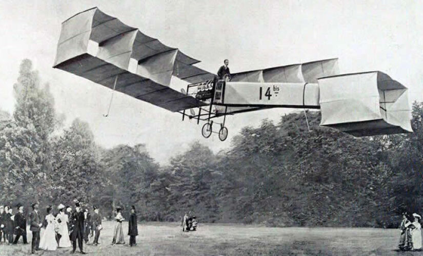 Avião do Santos Drumont de Andrade