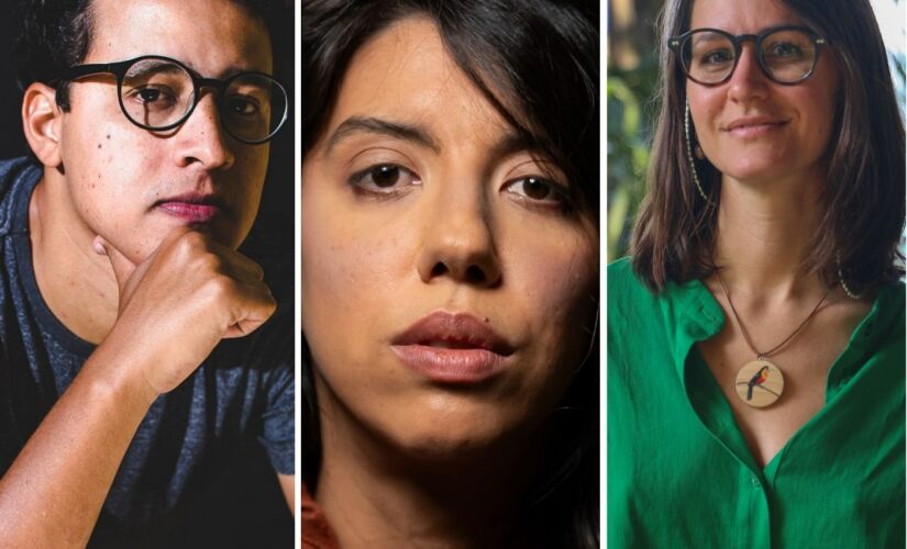 Eduardo Rosal, Cecília Garcia e Lolita Beretta