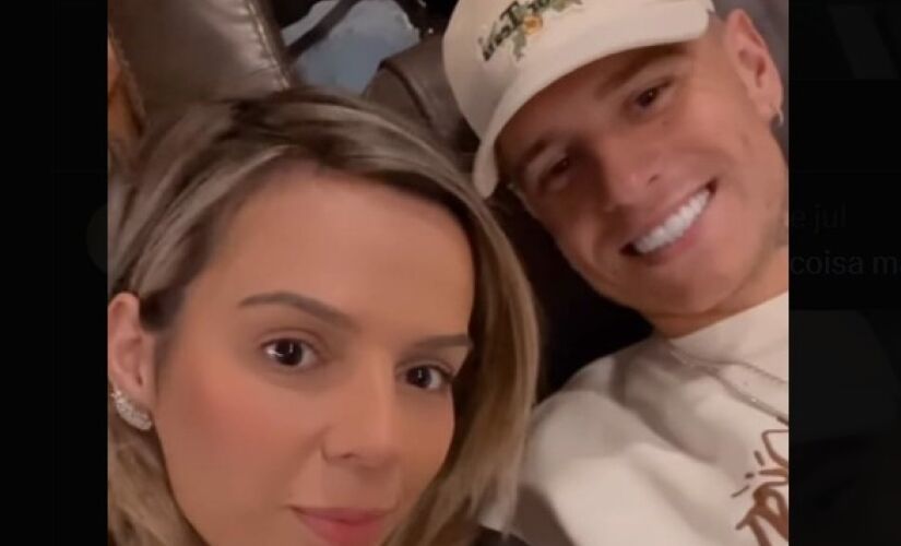 Sindy e Roger Guedes são casados