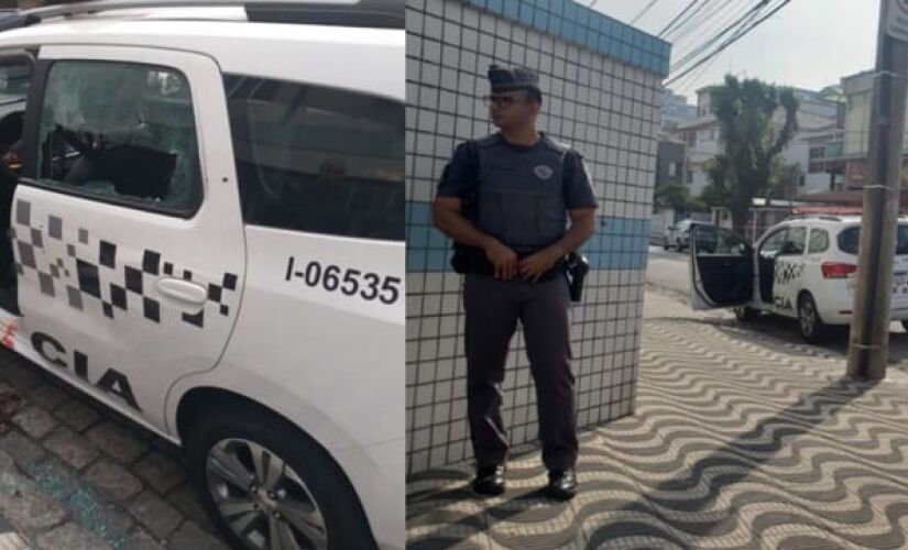 Uma agente da Polícia Militar foi alvejada durante a manhã desta terça-feira, dia 1&ordm; de agosto