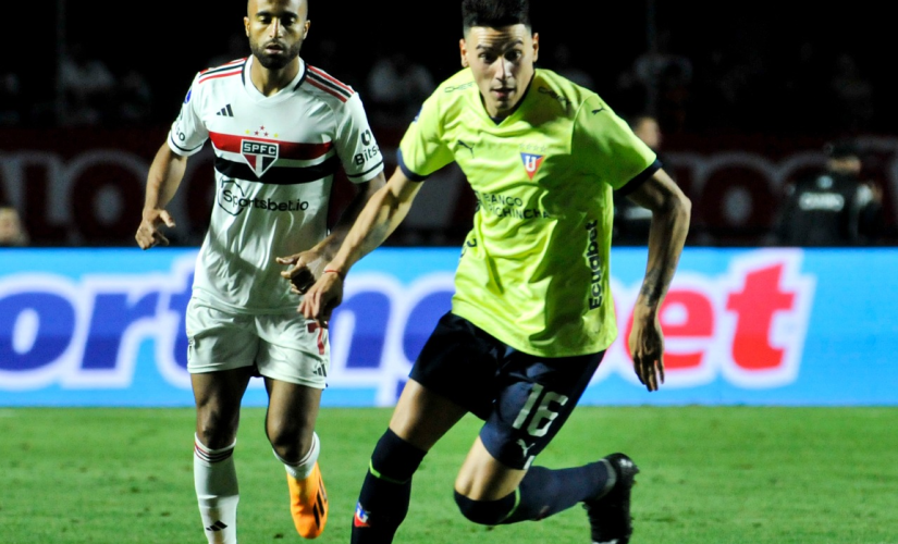 LDU elimina o tricolor