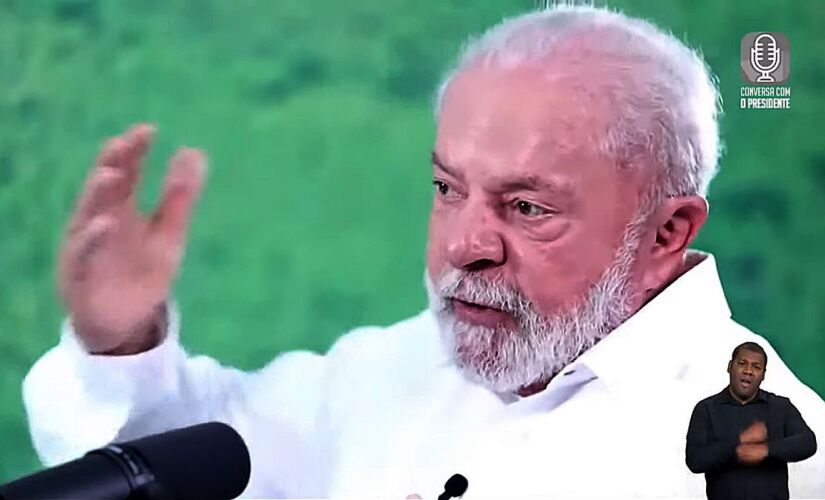 O presidente Luiz Inácio Lula da Silva (PT)