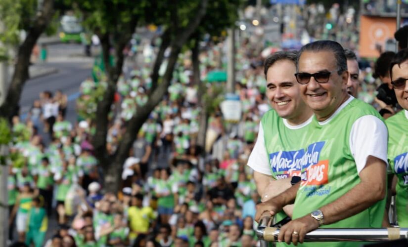 Malafia durante a Marcha para Jesus Rio