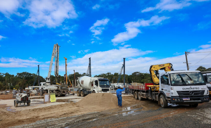 Obras em Baleia Verde