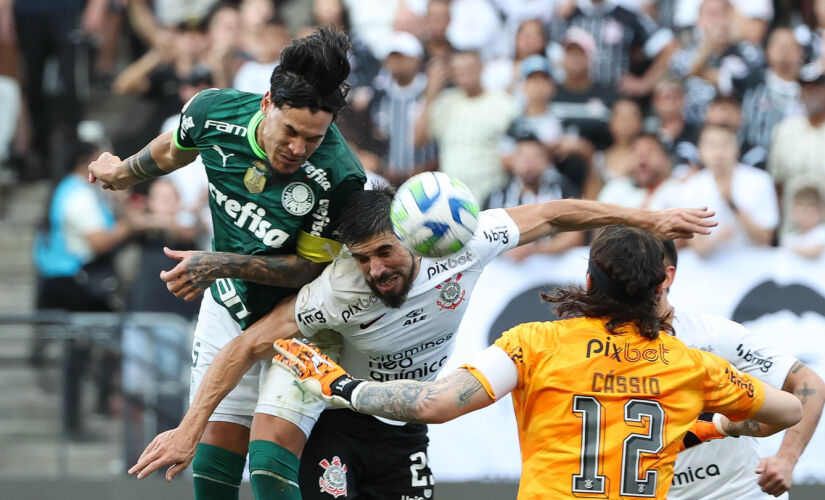Corinthians e Palmeiras empataram o duelo na Neo Química Arena