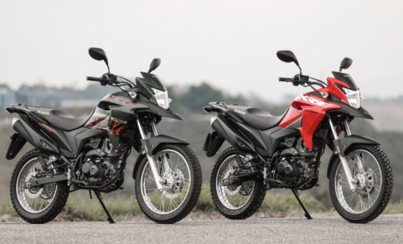 Novas cores são a única novidade da linha 2024 da trail da Honda 