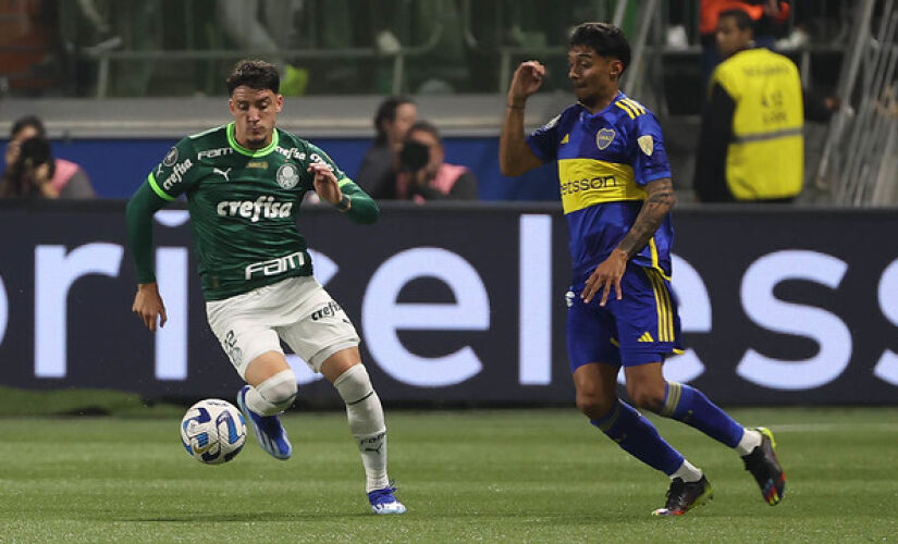 O Boca manteve a hegemonia contra o Palmeiras na Libertadores