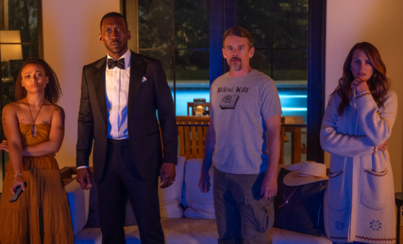 Julia Roberts, Ethan Hawke, Mahershala Ali e Myha'la Herrold em cena do filme