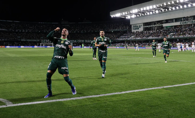 O Palmeiras continuou melhor no segundo tempo