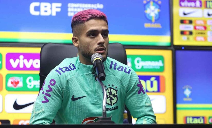 Yan Couto, jovem lateral da seleção brasileira