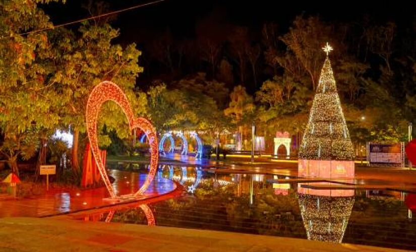 Águas de São Pedro espera receber 500 mil turistas com Natal Iluminado