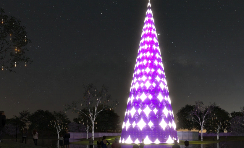 O tradicional Natal do Parque Ibirapuera será inaugurado no próximo sábado (2)