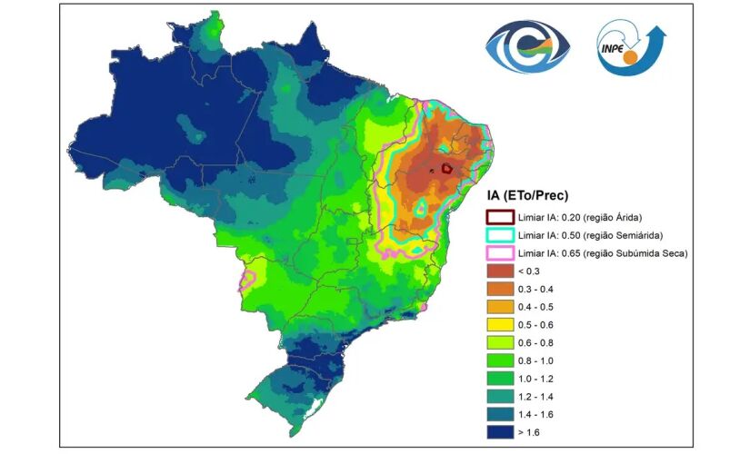 Pesquisa identificou características de clima árido no norte da Bahia