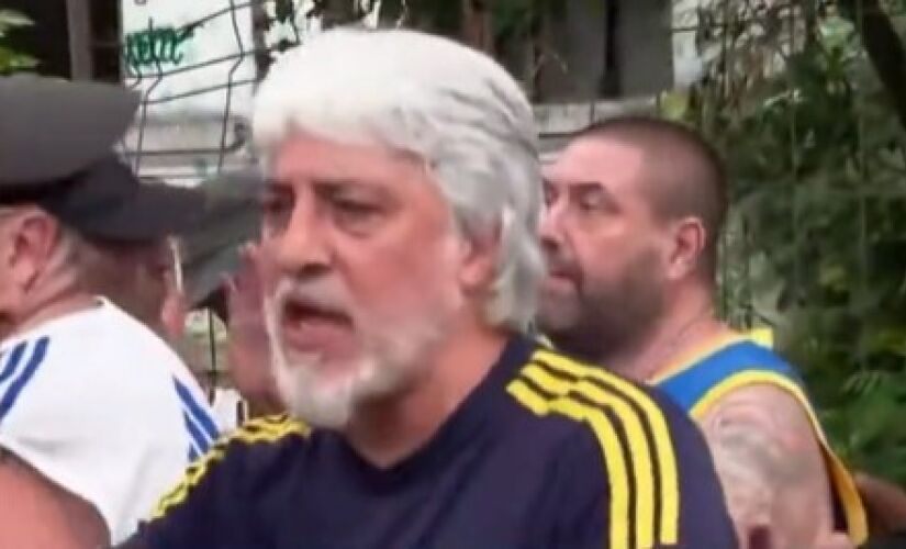 Líder da torcida La 12, a maior e mais temida "barra brava" do Boca Juniors