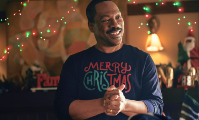 Eddie Murphy em cena do filme 'A Batalha de Natal'