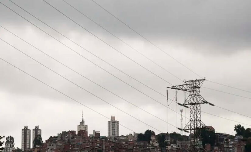 Chuva na cidade de São Paulo