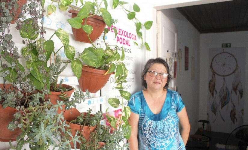 Zuleika atua para ajudar na parte do bem-estar e no emocional das pessoas, na Casa Zen, em Itanhaém