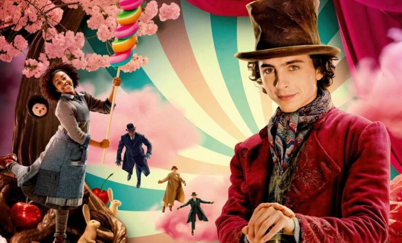 Timothée Chalamet interpreta Willy Wonka no filme