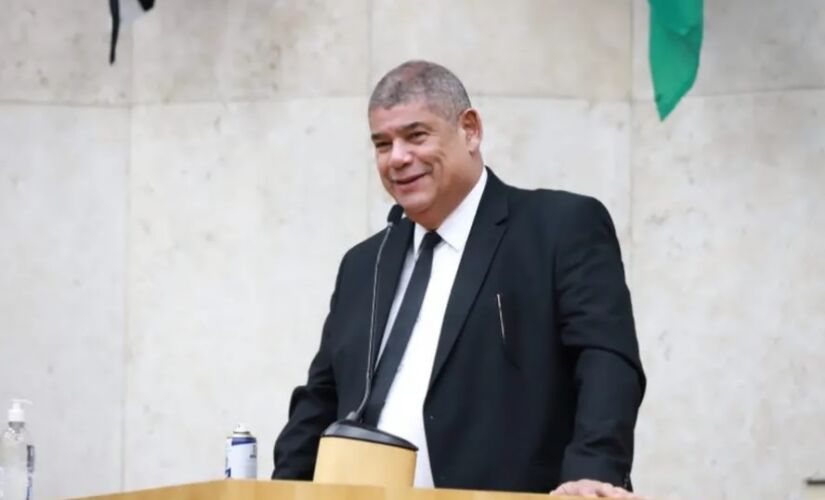 O presidente da Câmara Municipal de São Paulo, Milton Leite Richard Lourenço