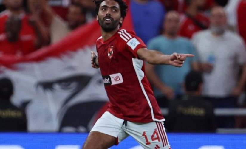 Hussein El Shahat, autor de um dos gols do Al Ahly