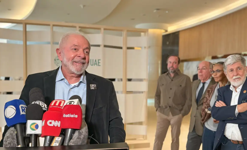 No discurso, Lula propôs aos demais presidentes do Mercosul que aprovassem uma declaração para apaziguar as tensões no continente