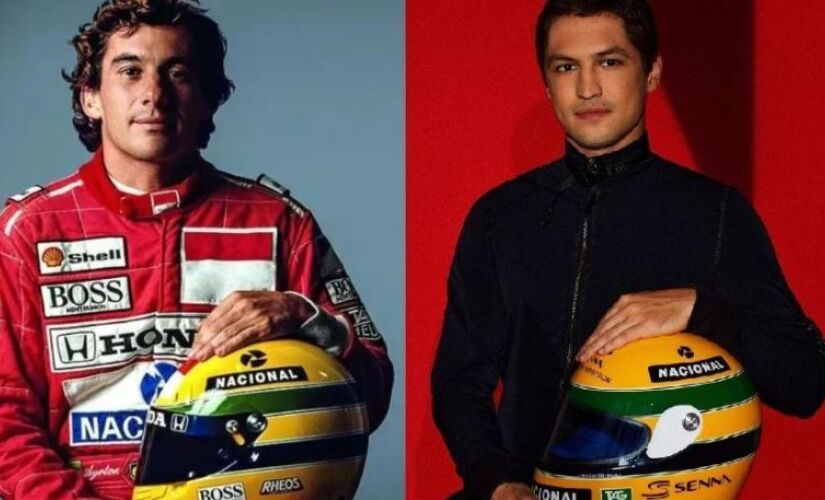 Gabriel também fala sobre a bênção da família do piloto e a força que recebeu das pessoas que acompanharam a trajetória de Senna