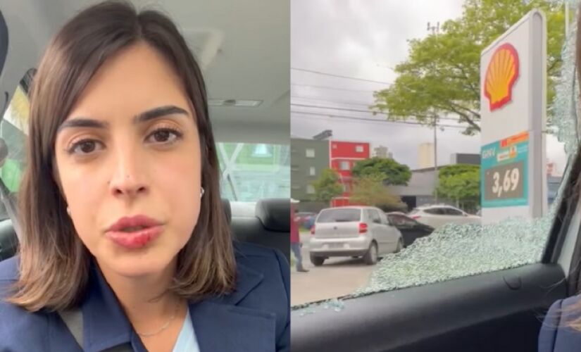 Tabata Amaral gravou um vídeo após a tentativa de assalto no centro de SP