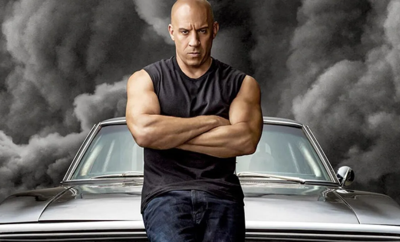 Vin Diesel em divulgação de 'Velozes e Furiosos 10'
