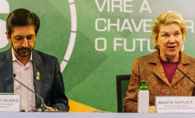 Ricardo Nunes e Marta Suplicy